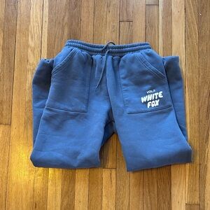 White fox ocean Sweatpants